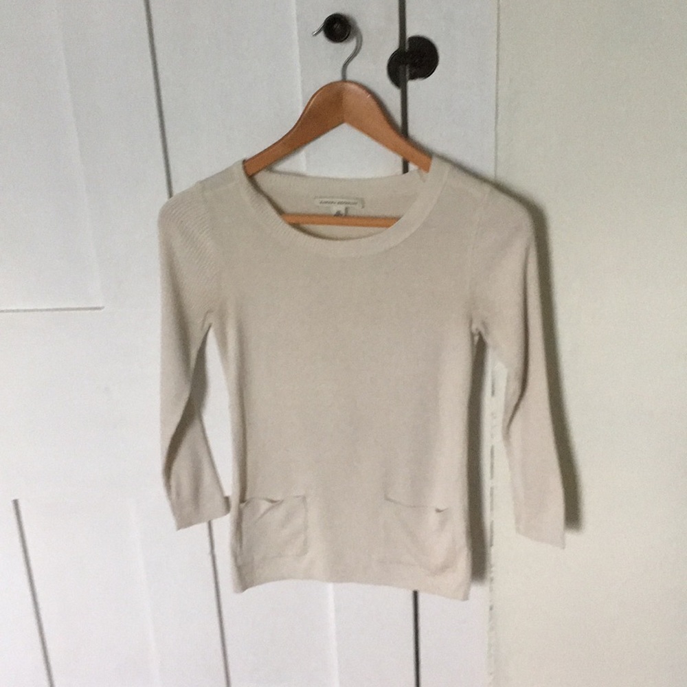 Banana Republic cream top